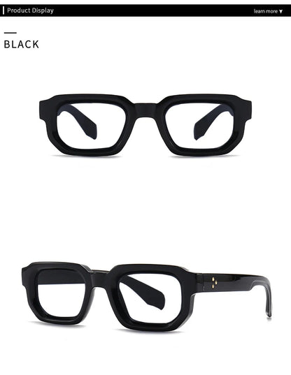 Black Square Anti Blue Light Glasses