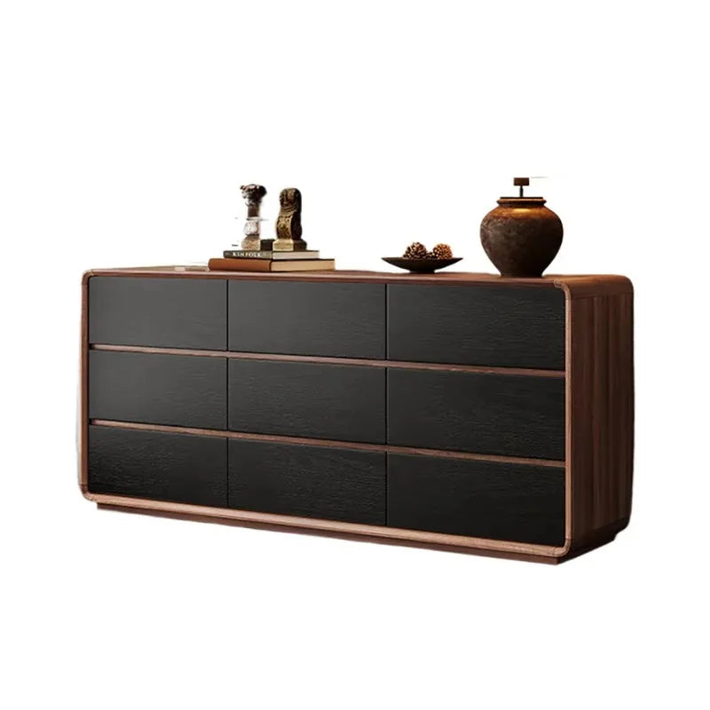 Modern Wood Storage Display Cabinet