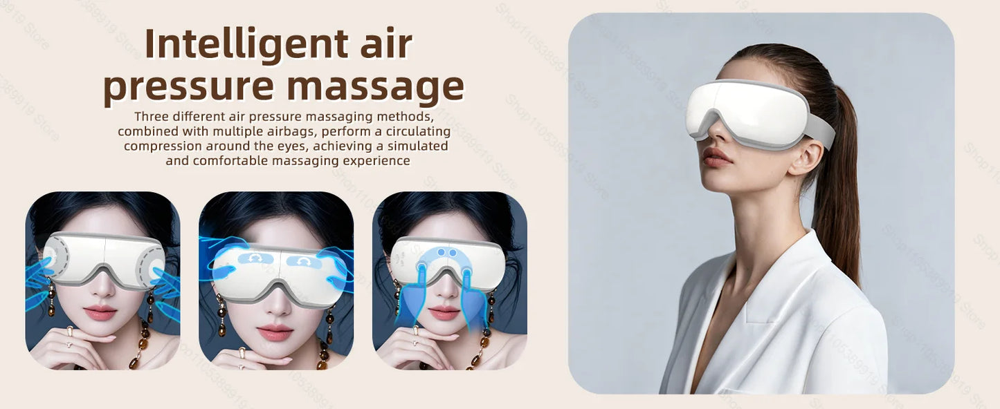 Heat & Vibration Eye Massager
