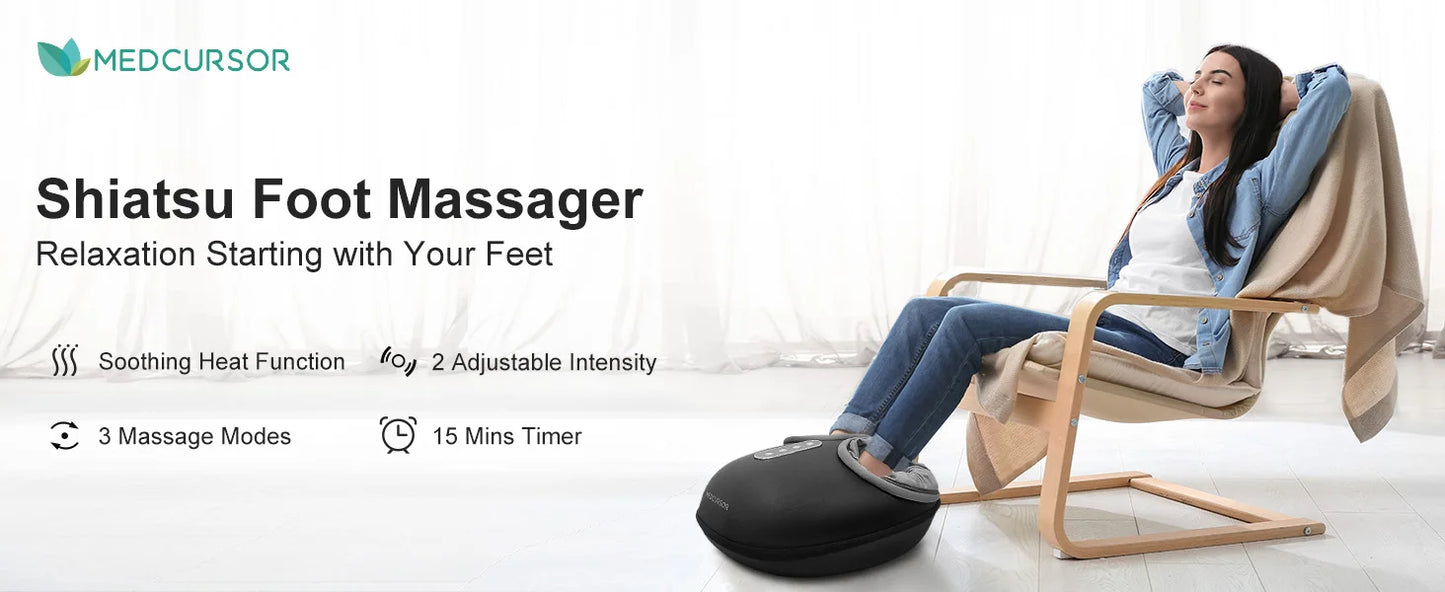 Heated Shiatsu Foot Massager