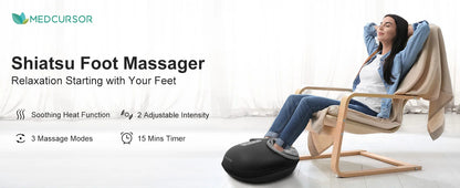Heated Shiatsu Foot Massager