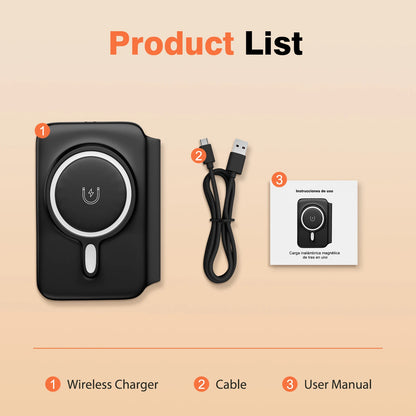 Foldable 3-in-1 Magnetic Charging Dock