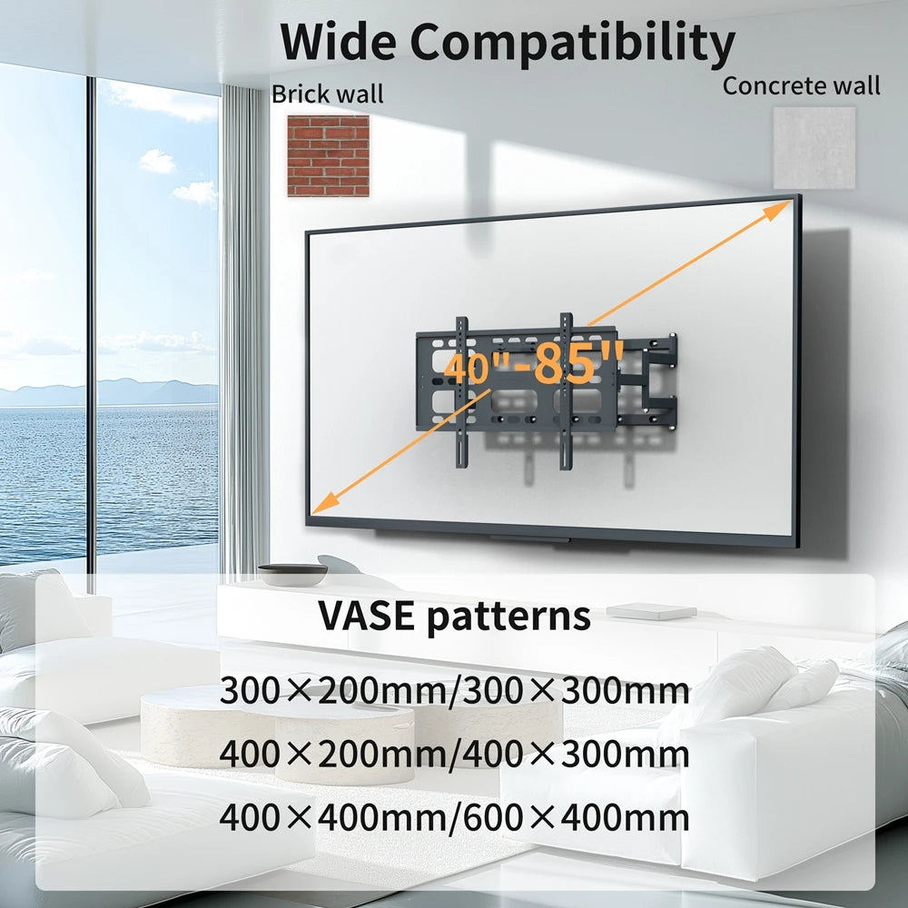 Full Motion TV Wall Mount
