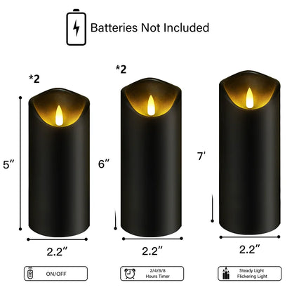 Wobbling Flameless LED Candles (Set of 5)