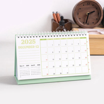SpiralDesk 2026 Foldable Table Calendar