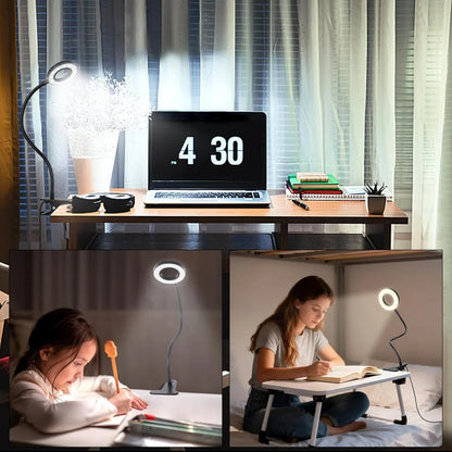Ring Clamp LED Desk Lamp