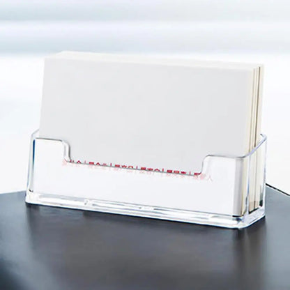 DeskAcrylic Clear Card Display Stand