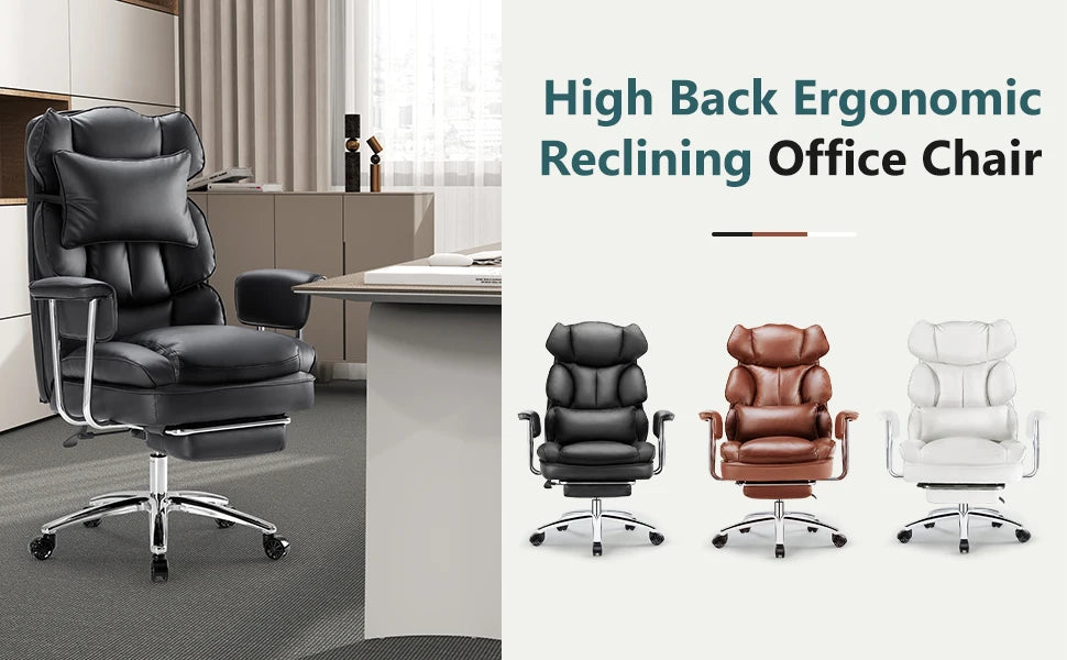 Premium Lux Leather Office Chair