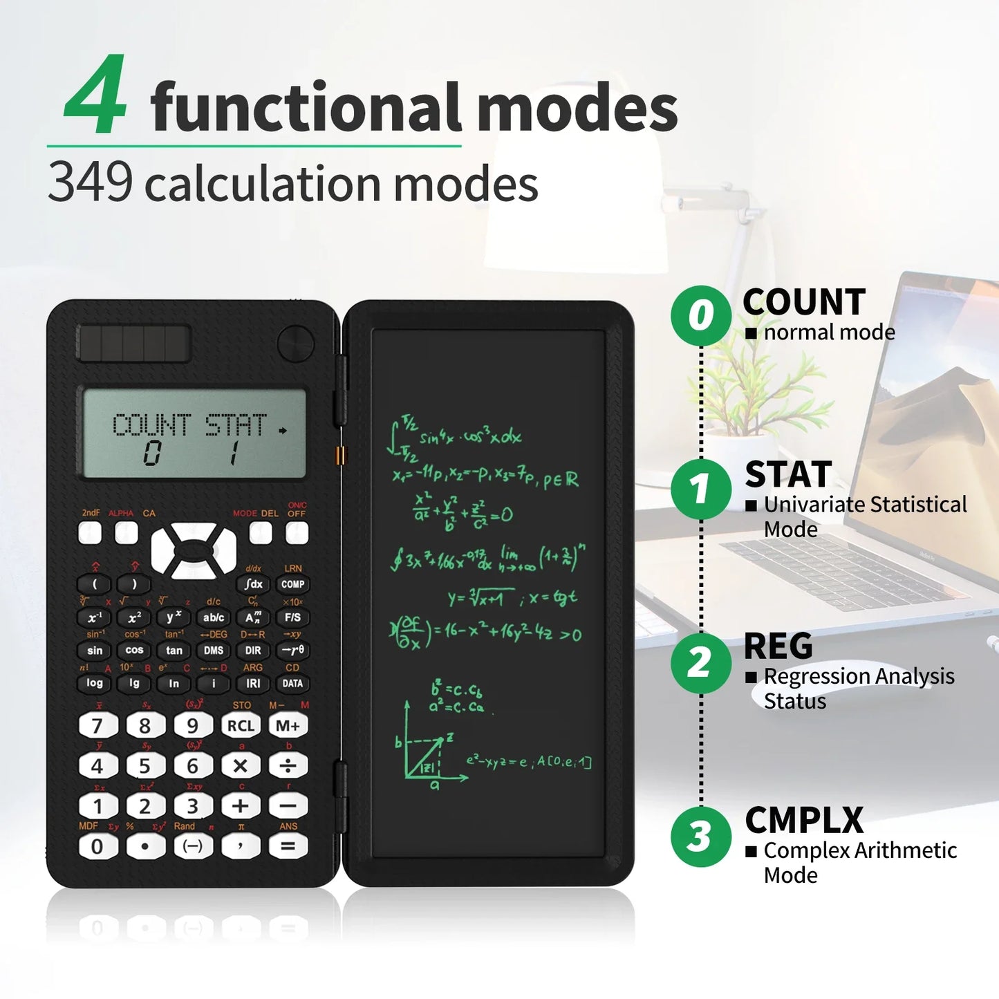 SciNote Scientific Calculator Combo