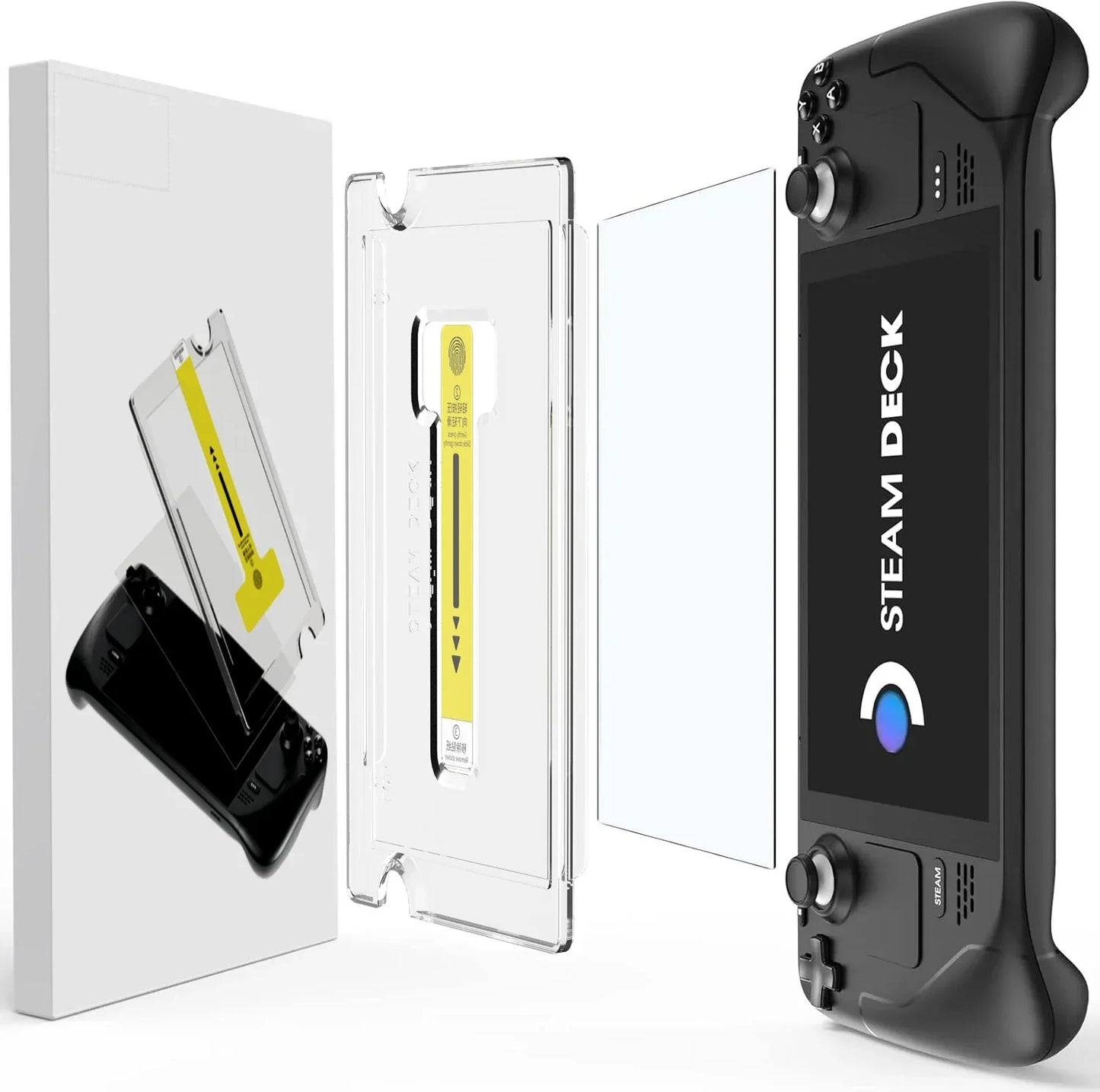 Steam Deck Tempered Glass Screen Protector