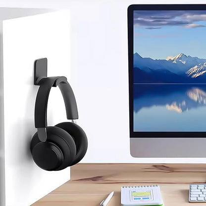 Adhesive Wall-Mount Headphone Stand