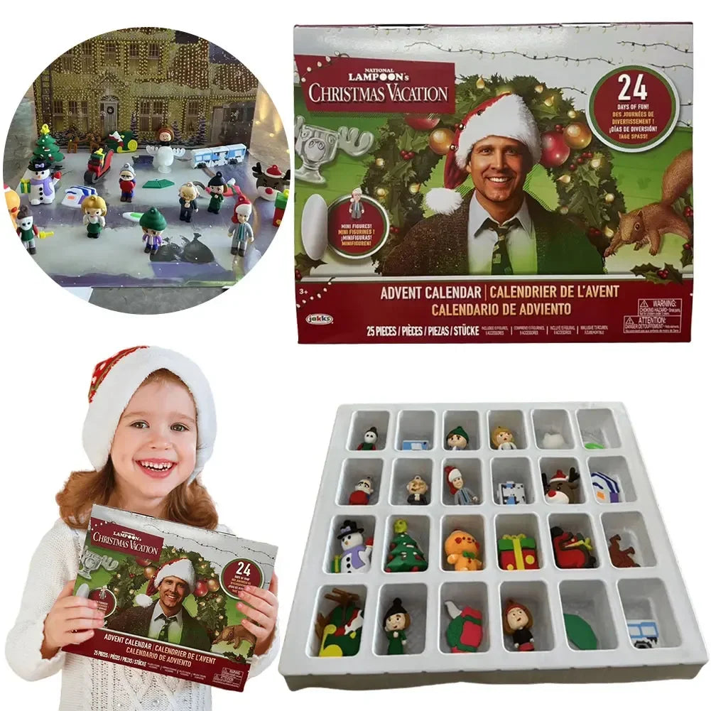 3D Figures Christmas Advent Calendar