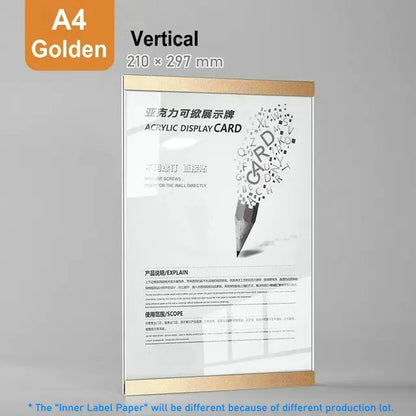 Magnetic Acrylic Photo Frame, Adhesive Mount