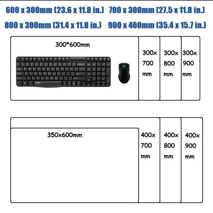 Waterproof Tarpaulin XL Gaming Mouse Pad