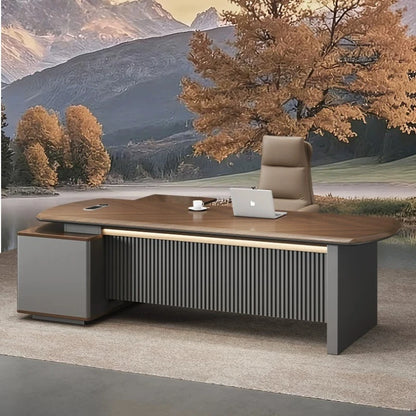 Dominion Executive L-Shaped Desk
