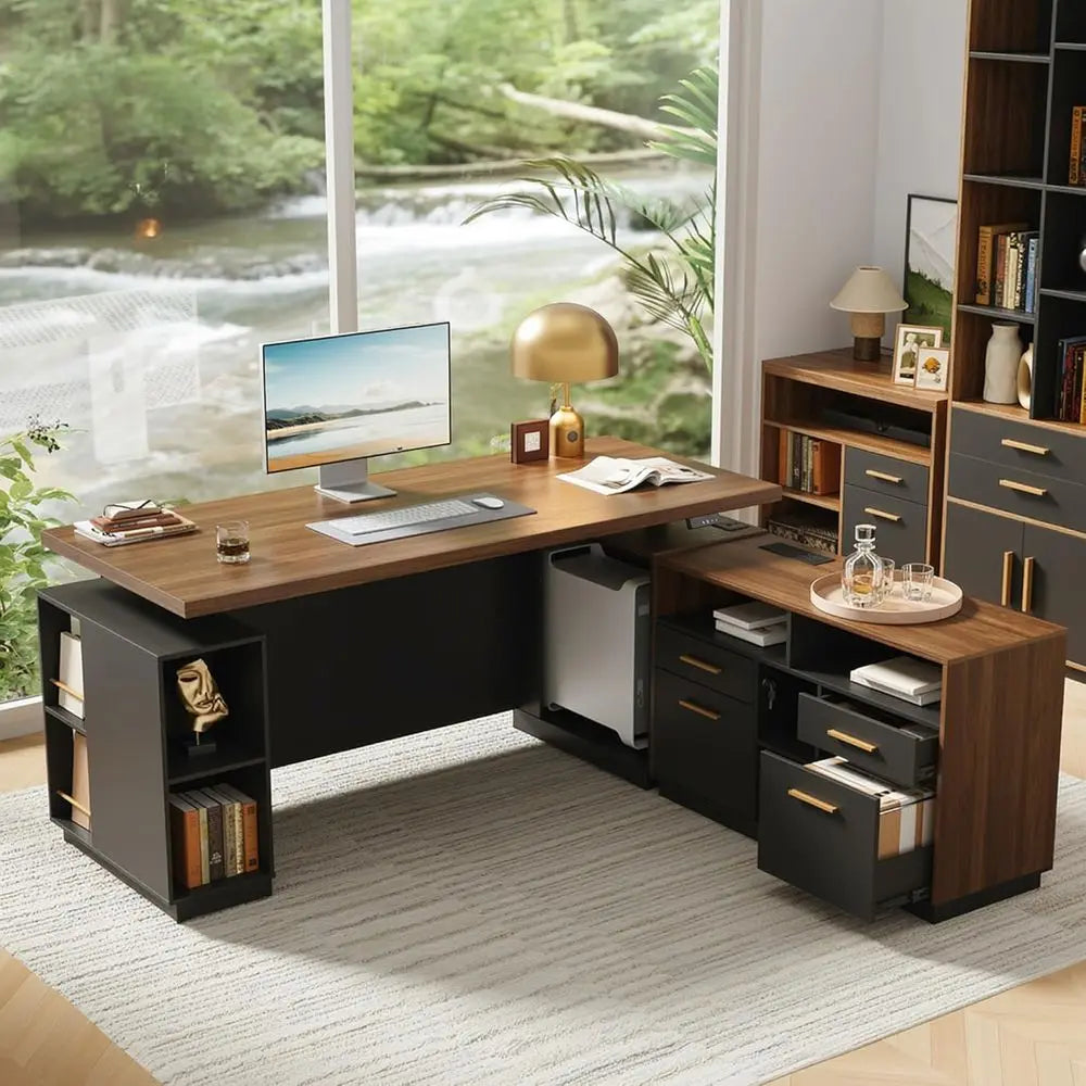 Radcliffe L-Shaped Standing Desk