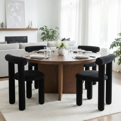 Ophelia Boucle Barrel Chairs