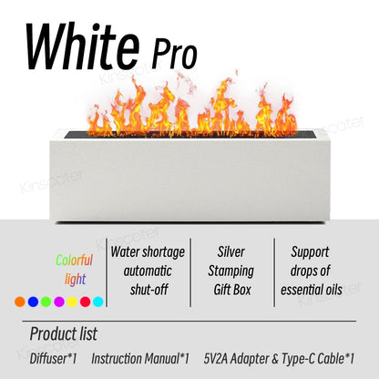 Flame LED Aroma Diffuser Humidifier