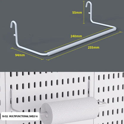 No-Drill Desktop Pegboard Organizer
