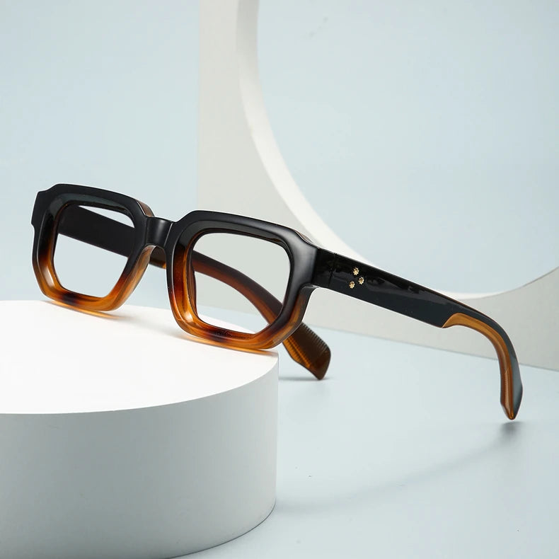 Black Square Anti Blue Light Glasses