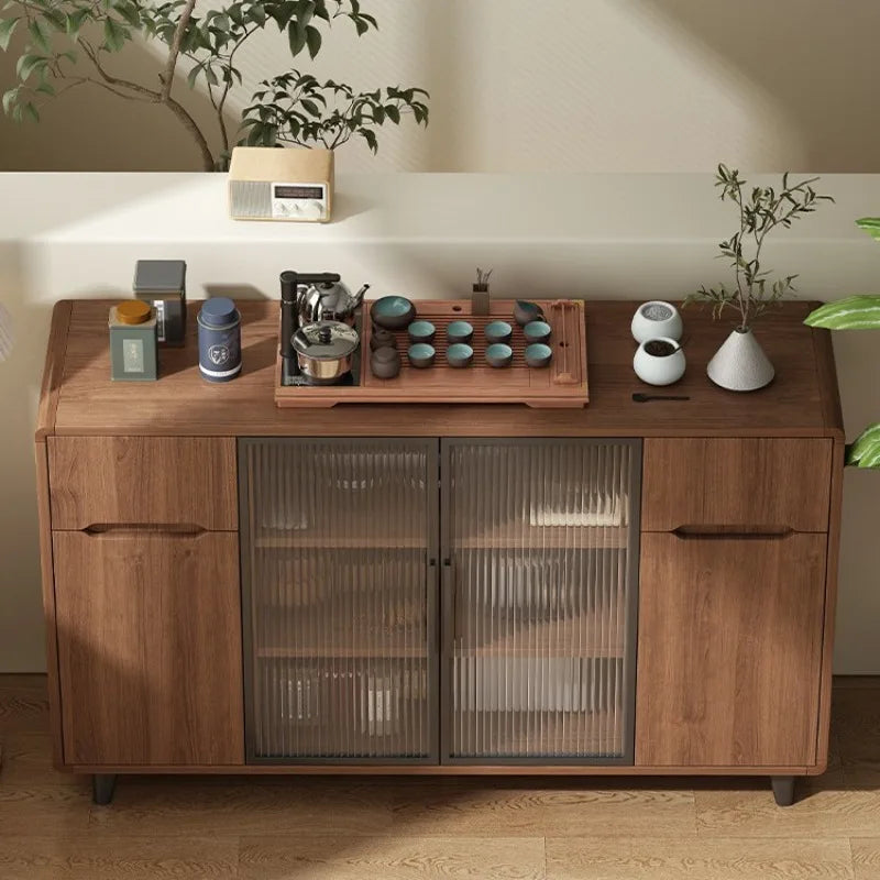 Havenport Solid Wood Sideboard Cabinet