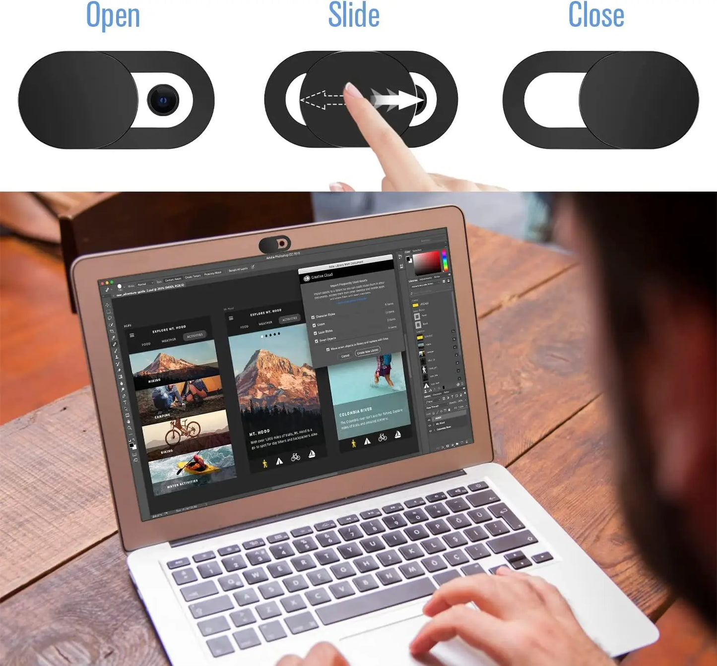 Magnetic Webcam Privacy Cover