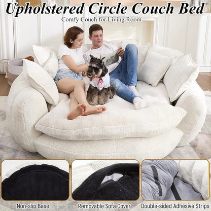Serenade Round Cloud Daybed