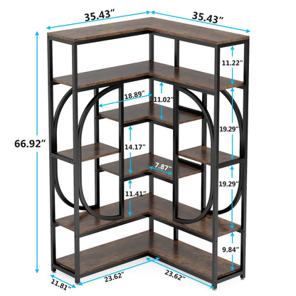 Grovemont Corner Bookshelf