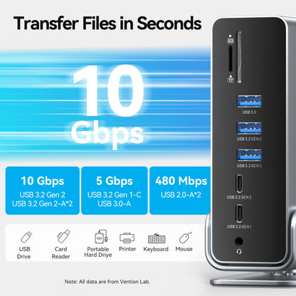 Vention 15-in-1 Docking Station