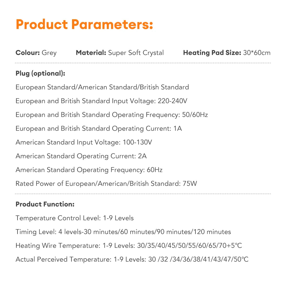 Electric Heating Blanket