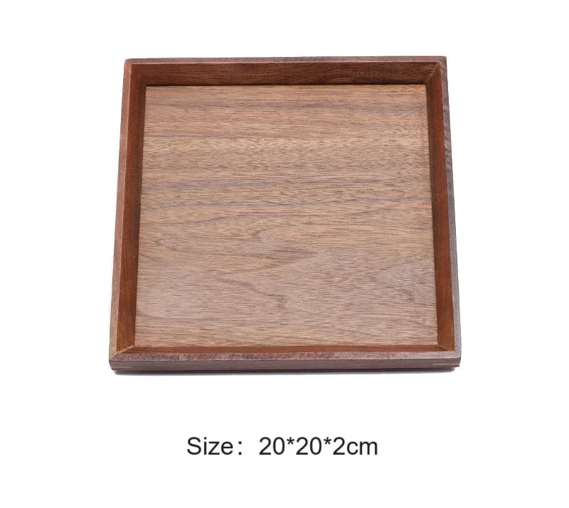 Black Walnut Hexagon Fruit Tray