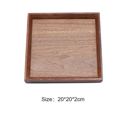 Black Walnut Hexagon Fruit Tray