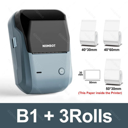 NiiBand B1 Bluetooth Label Printer
