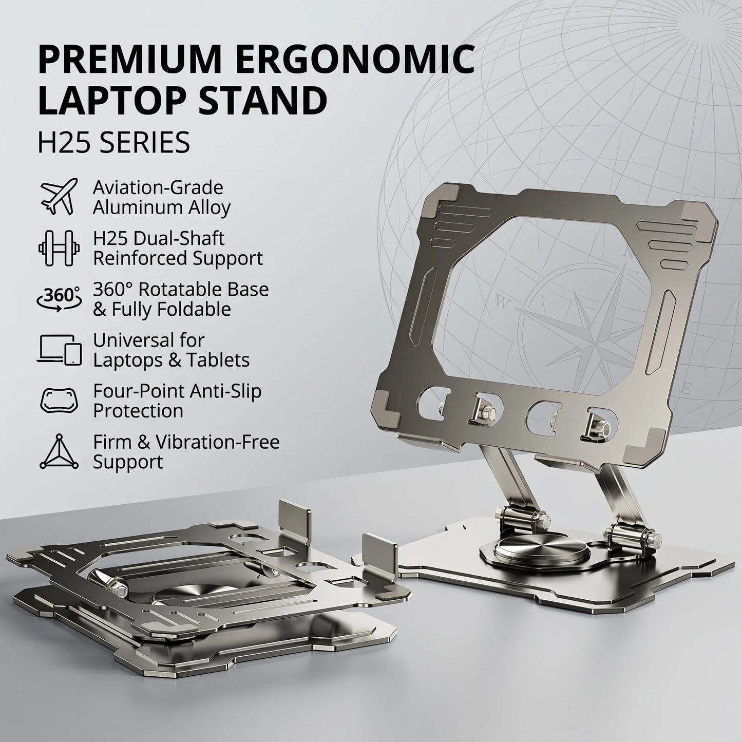 Adjustable Desktop Tablet Stand