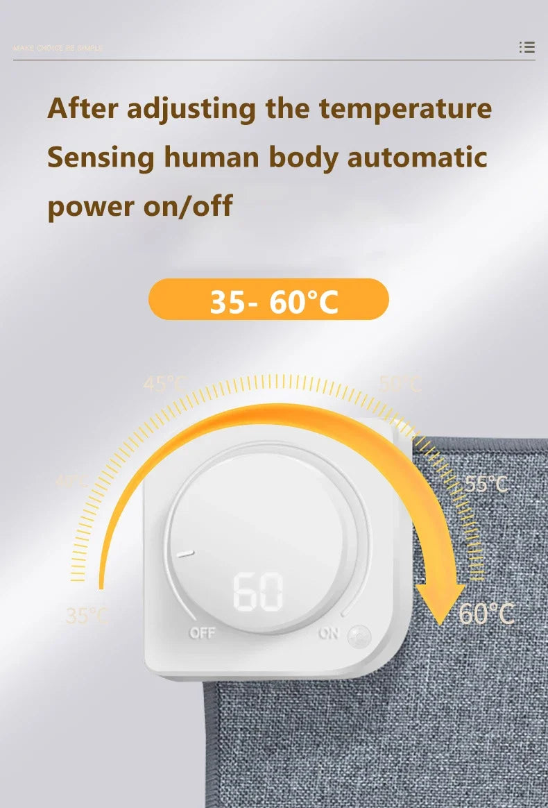 WarmDesk Electric Heated Mouse Pad