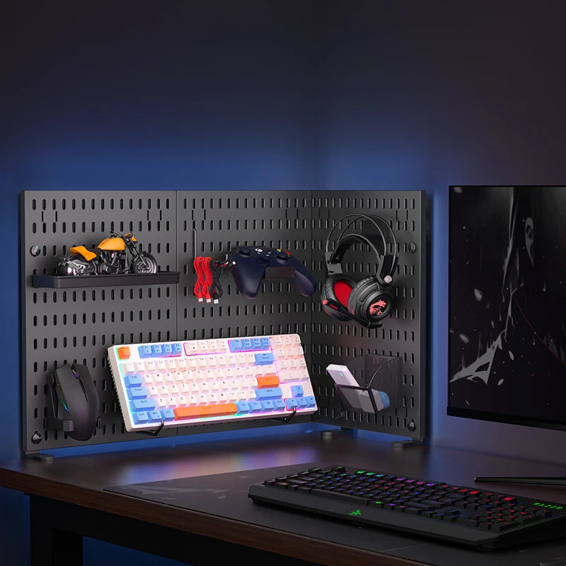 Desktop Standing Pegboard Organizer