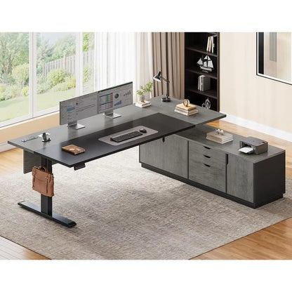 Everest L-Shaped Standing Desk