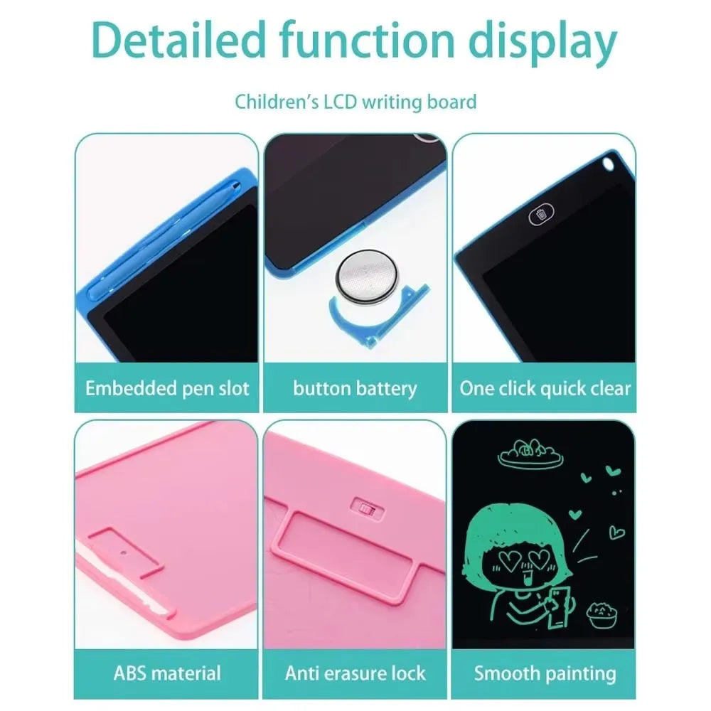 Kids LCD Drawing Board - Mess-Free Fun