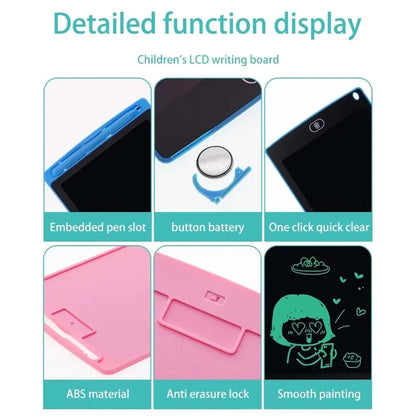 Kids LCD Drawing Board - Mess-Free Fun