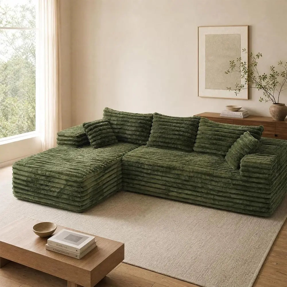 Everleigh Deep-Seat Chaise Sofa
