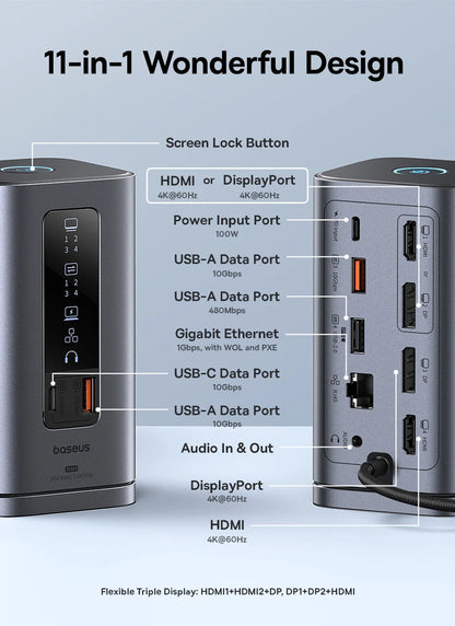 Baseus 11-in-1 Docking Station