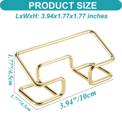 GoldDesk Metal Card Display Bracket
