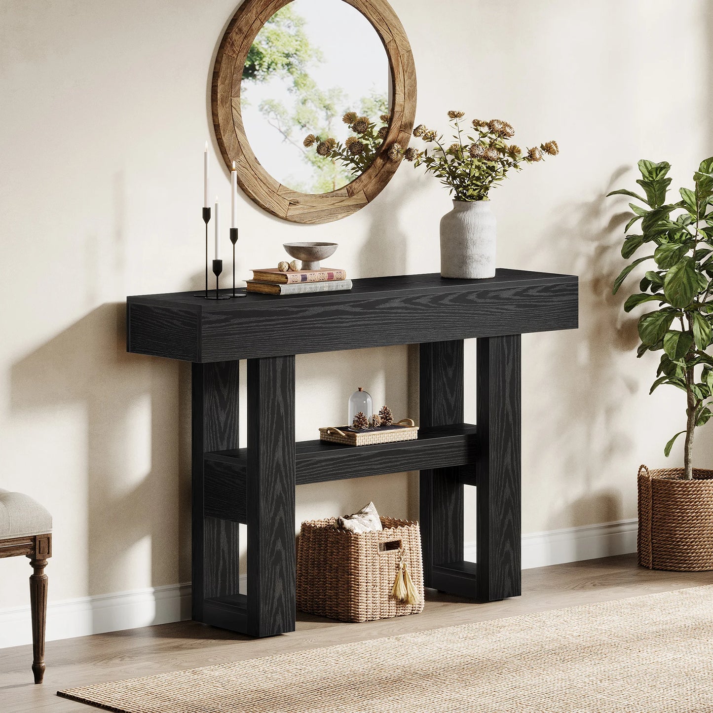 Colton Rustic Entryway Table