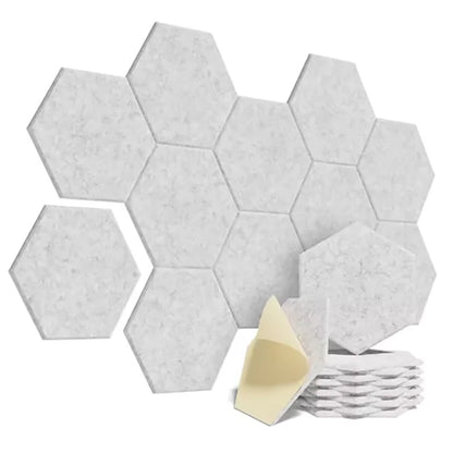 12 Pack Hexagonal Acoustic Panels