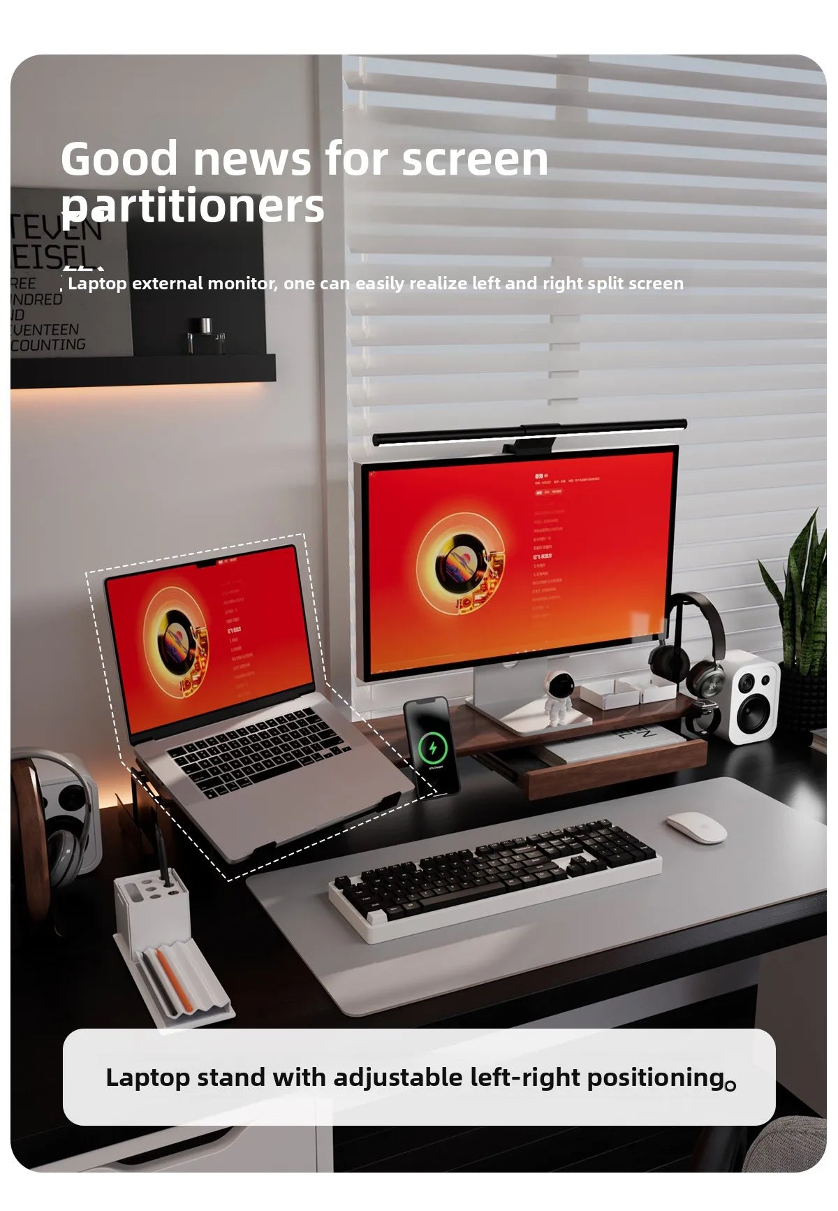 Z3 Pro Modular Solid Wood Monitor Riser
