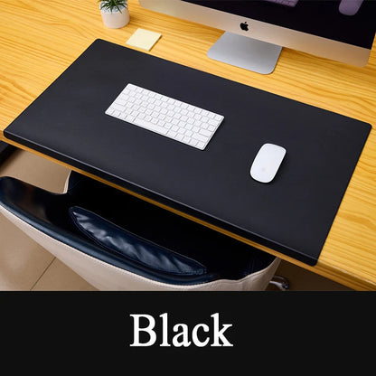 PU Leather Desk Mat with Wrist Support