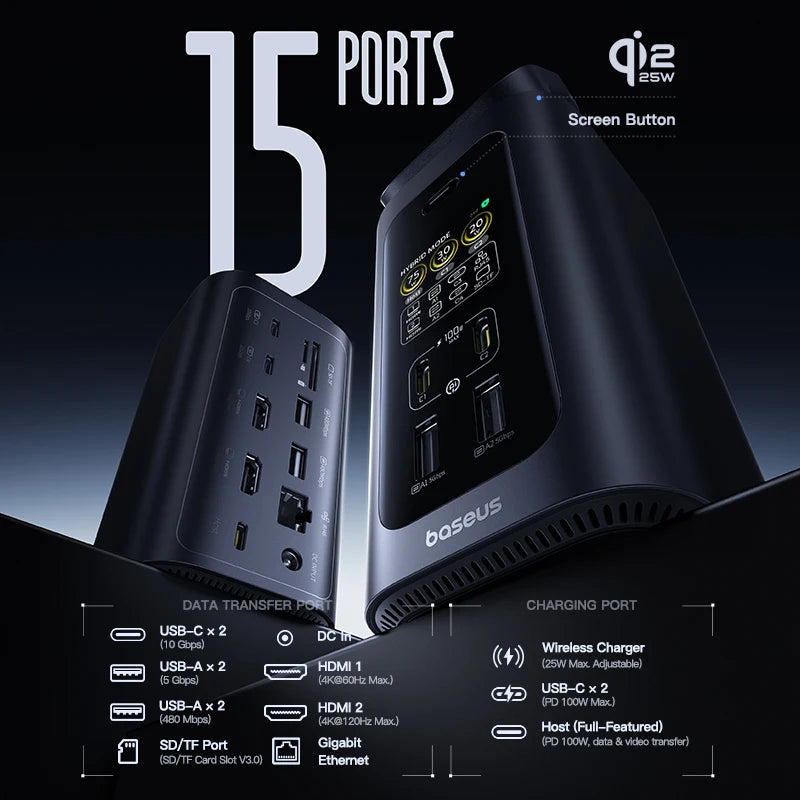 Baseus 15-in-1 Docking Station
