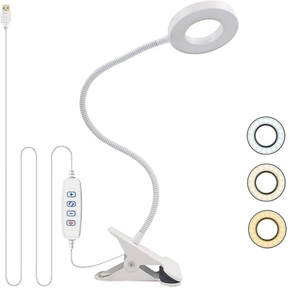 Ring Clamp LED Desk Lamp