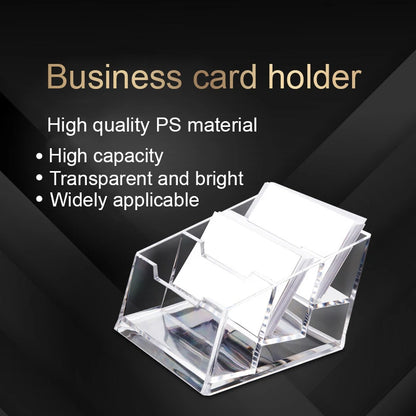 ClearSlot Acrylic Business Card Case
