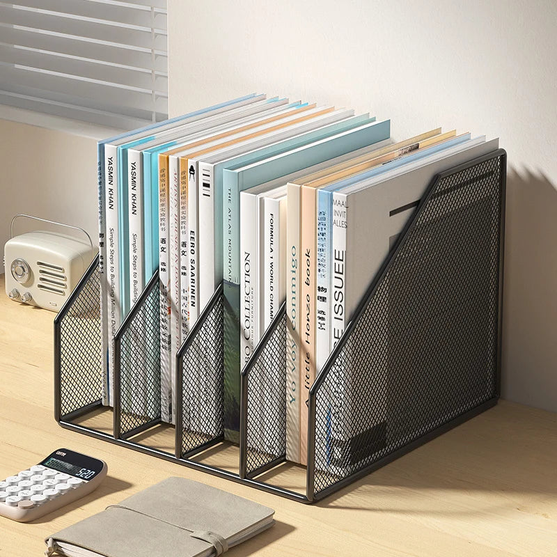 Standing Metal Office File Rack